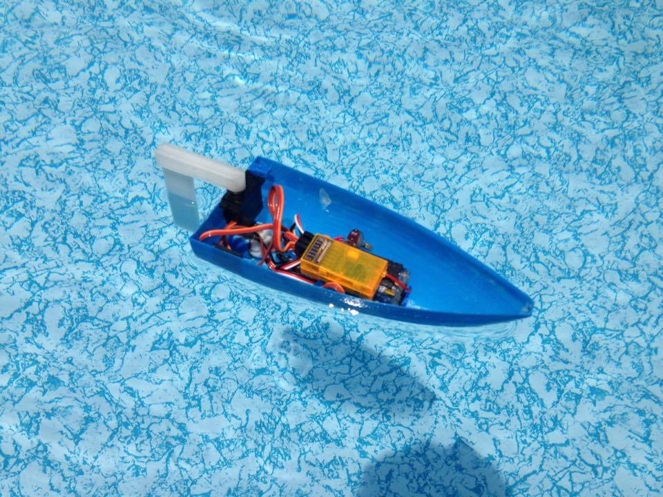 Einfaches RC-Boot