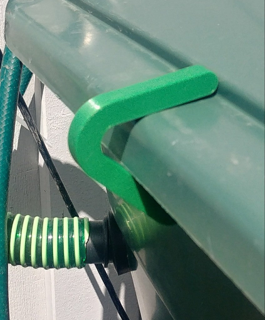 Regenfass-Deckelklammer - Kompatibel mit Garantia und Graf 203l und 300l Fässern (2 Stück)