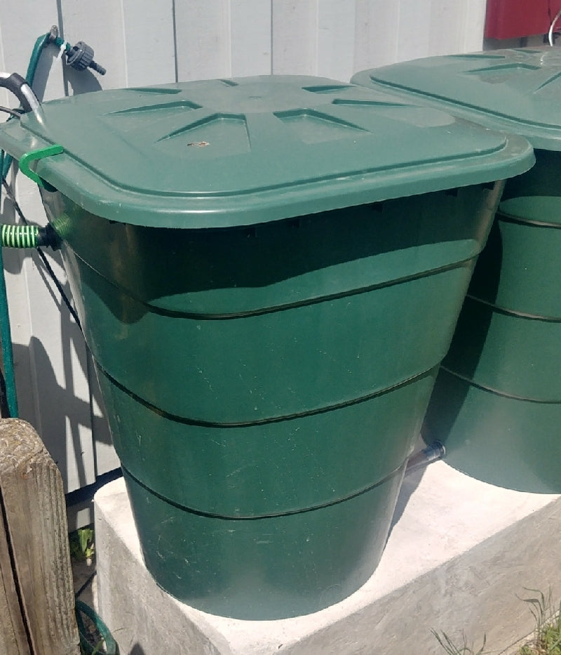 Regenfass-Deckelklammer - Kompatibel mit Garantia und Graf 203l und 300l Fässern (2 Stück)