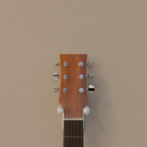 Aufhängung für eine Akustikgitarre