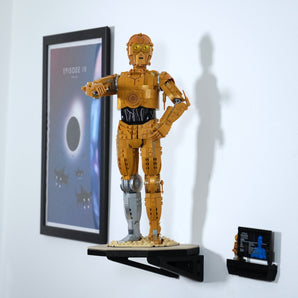 Wandhalterung für LEGO Star Wars C-3PO 75398