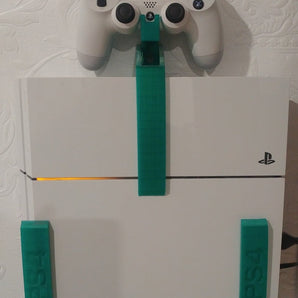 PS4-Wandhalterung mit Controller-Halterung
