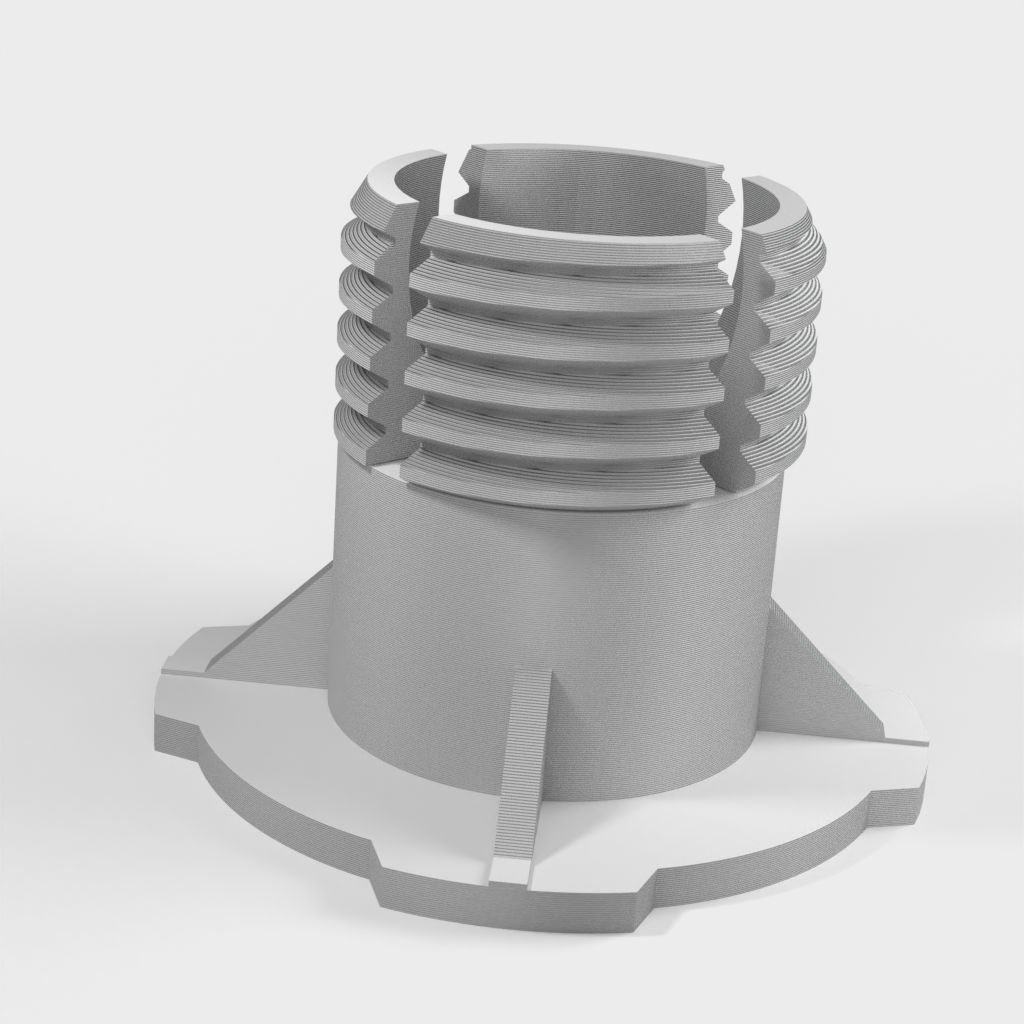 Quad-Lock-Adapter mit 17-mm-Kugelmontagesockel