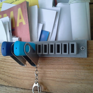 Praktische USB-Kabelhalter - 9er Set.