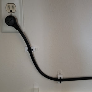 Command Strip-Kabelbinderhalter für Stromkabel