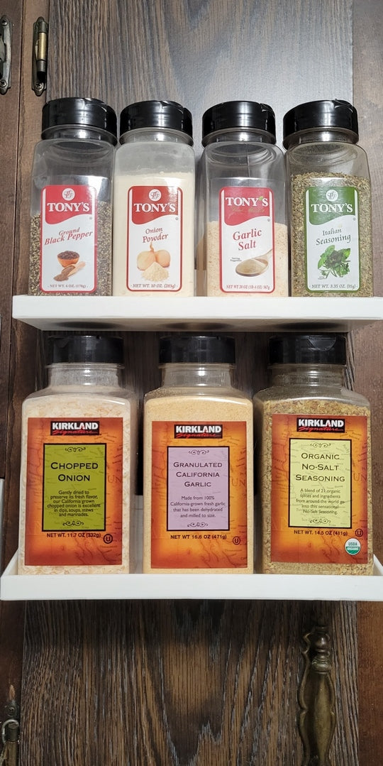 Gewürzregal für Kirkland Spices