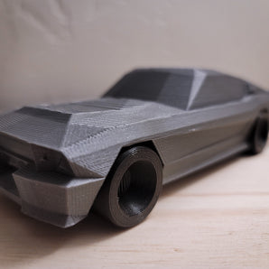 Low Poly 1967 Ford Mustang Shelby GT500 Modell