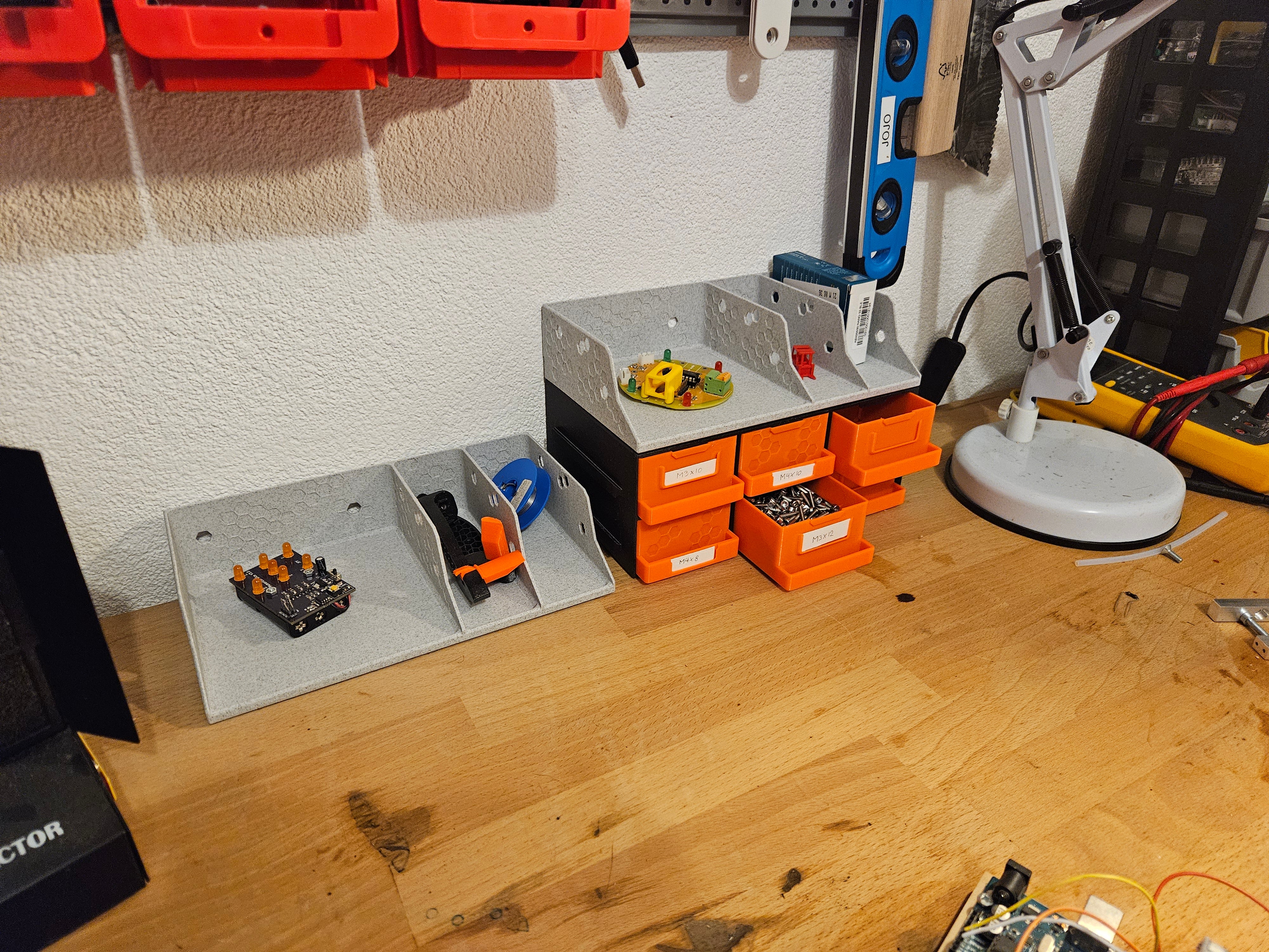 Schubladenschrank - Modularer Werkstatt-Organizer