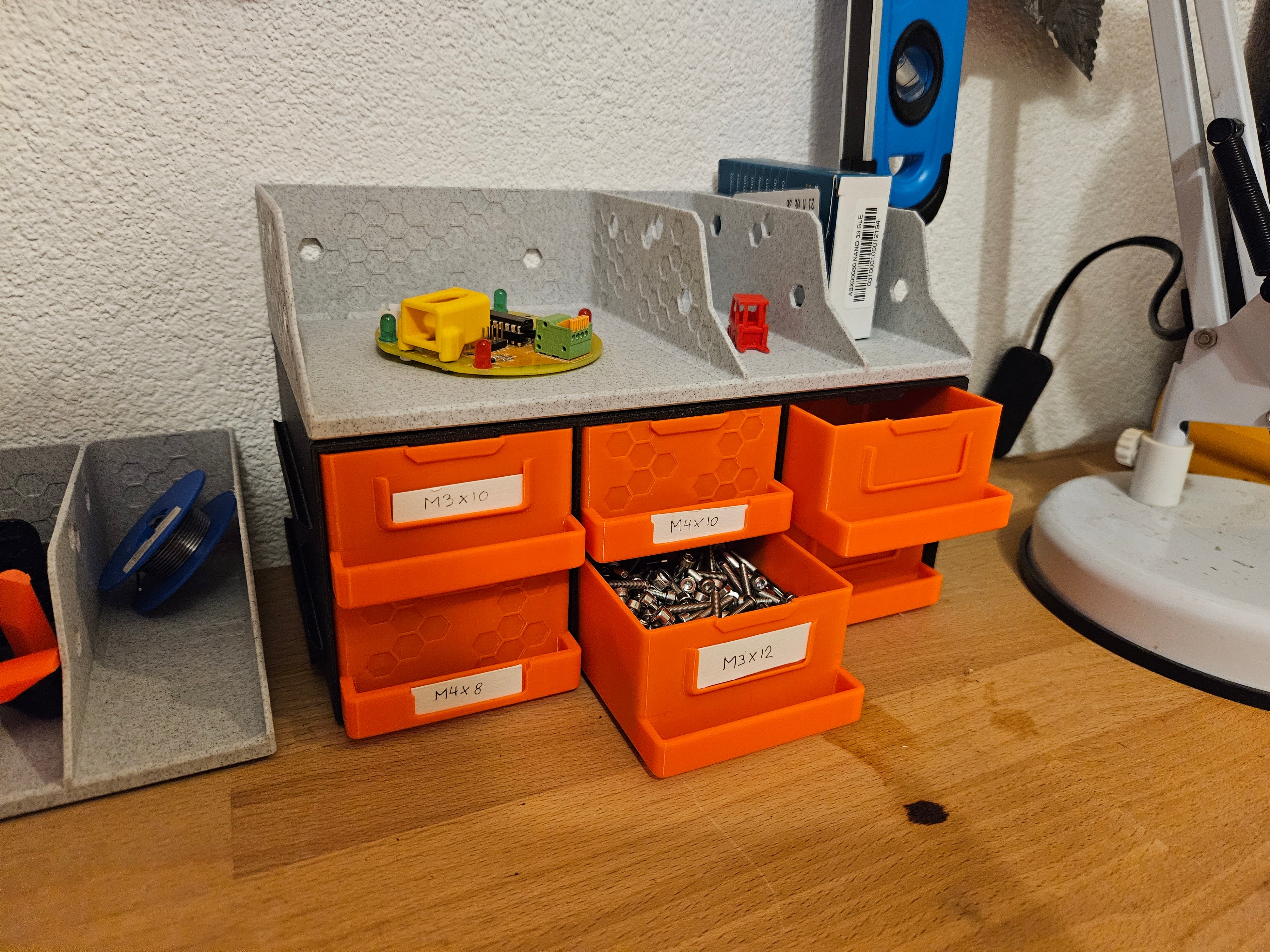 Schubladenschrank - Modularer Werkstatt-Organizer