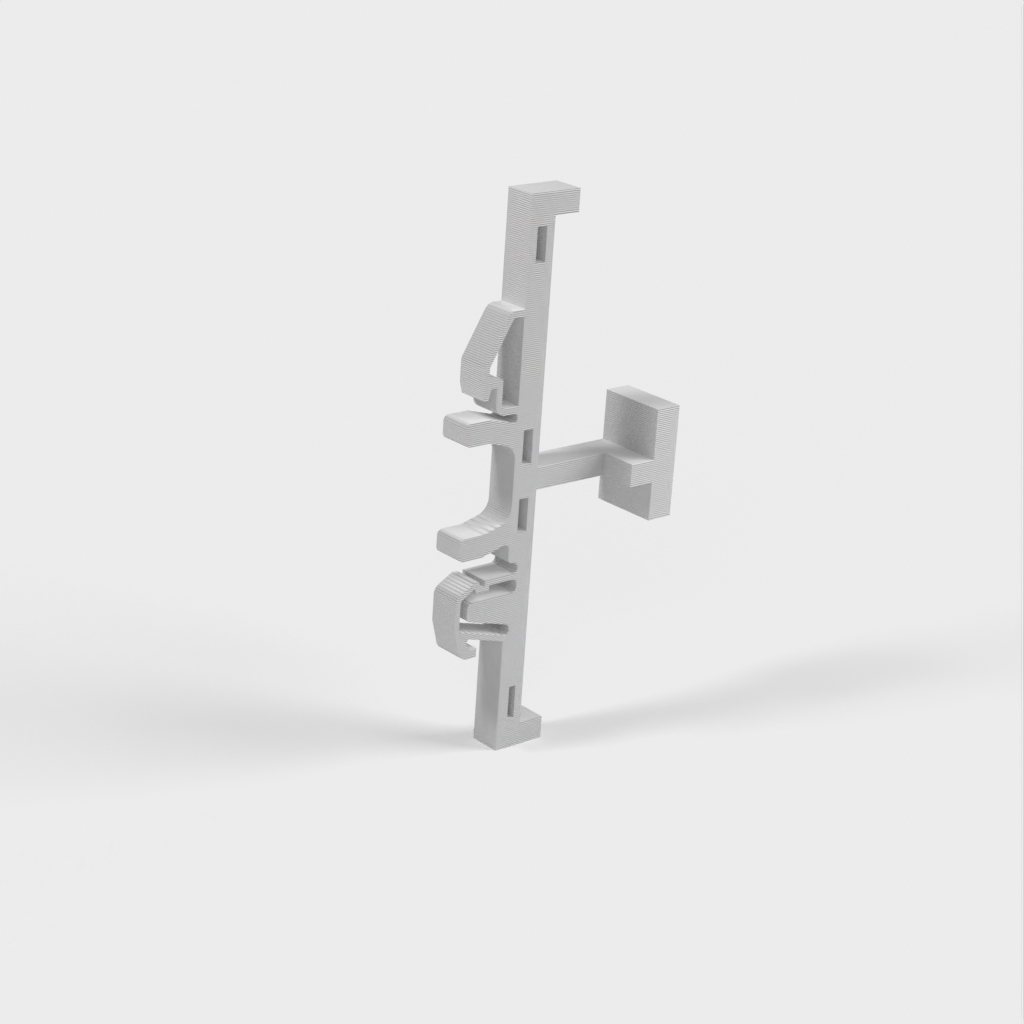 Duales Sonoff Mini-Gehäuse für DIN-Schienenmontage Hutschiene