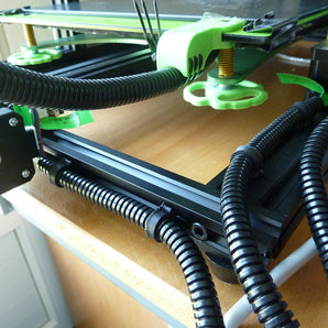 10 mm ID-Kabelclip für extrudiertes Aluminiumprofil