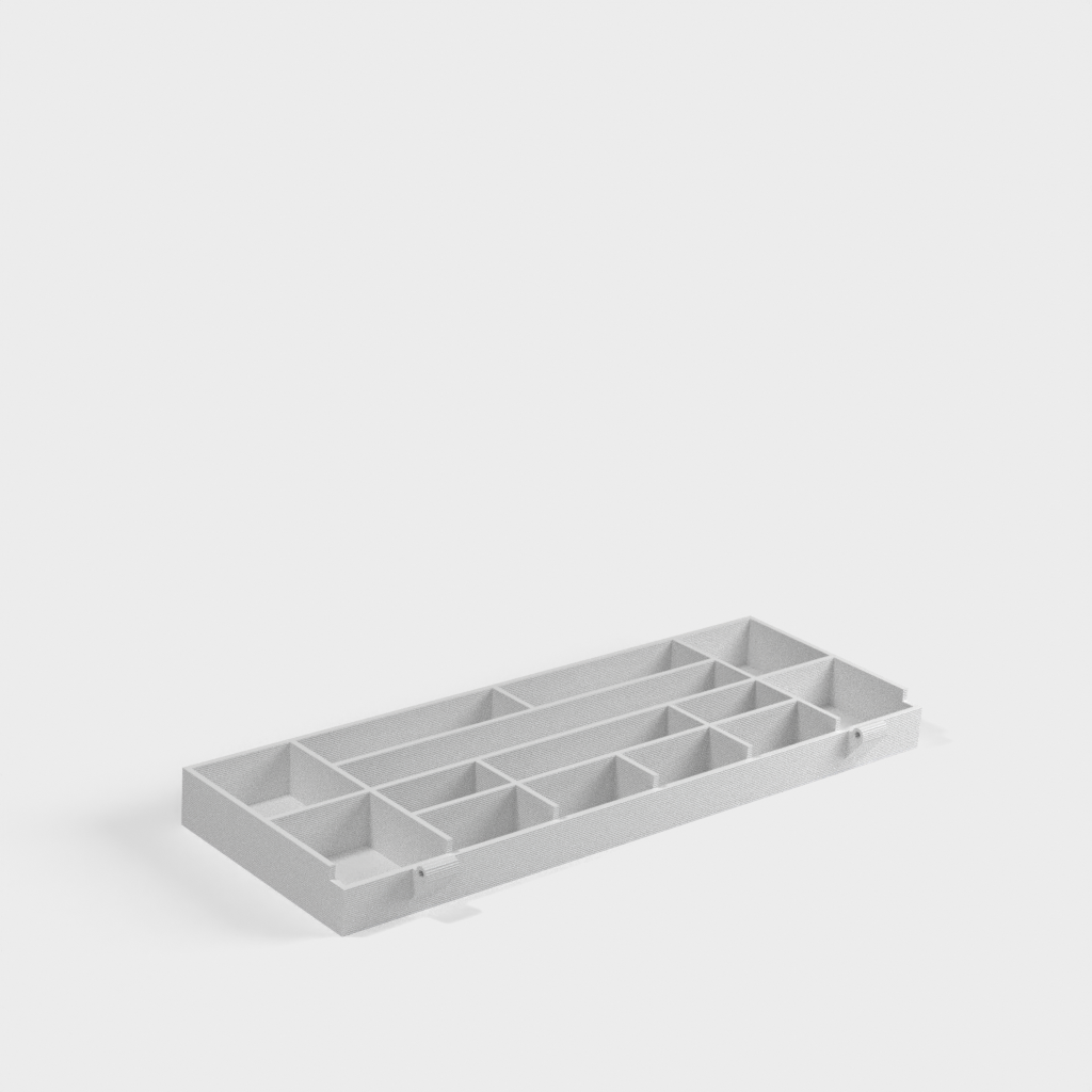 Mini-Schraubenbox mit Deckel (Scharniertyp) für Arduino-Projekte