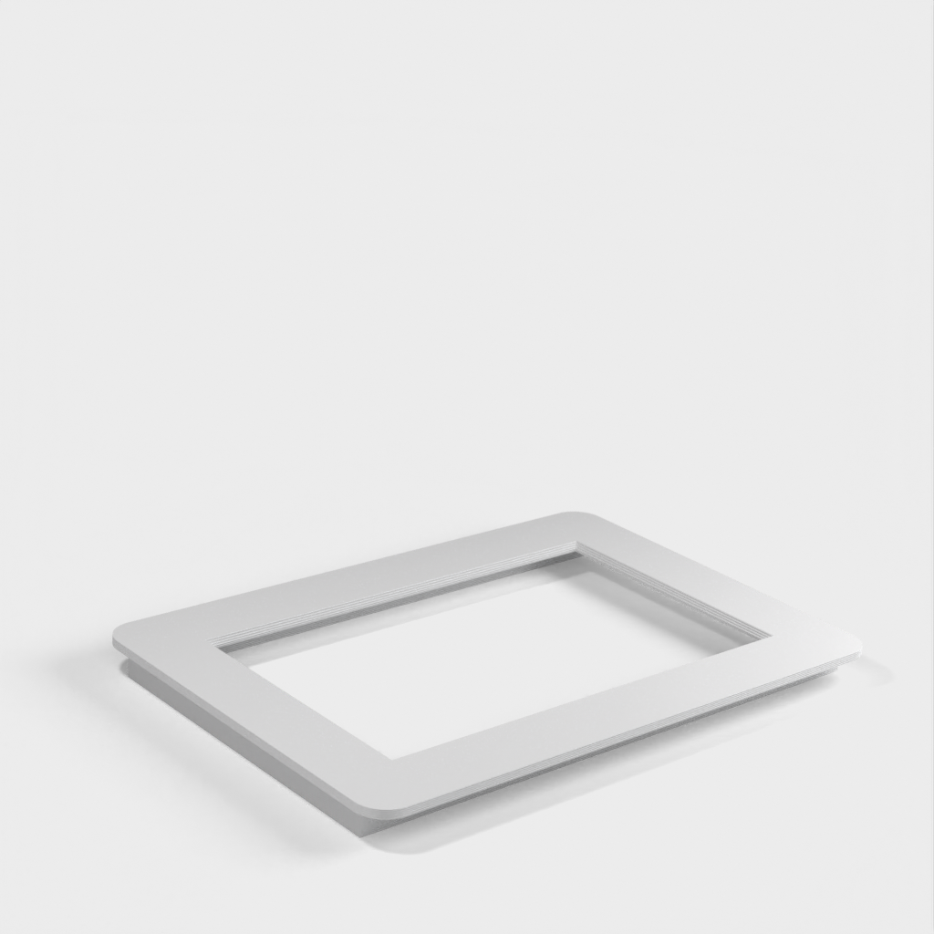 Digitaler Bilderrahmen für Kindle Fire 7 mit verstellbarem Ständer und Aluminiumfront