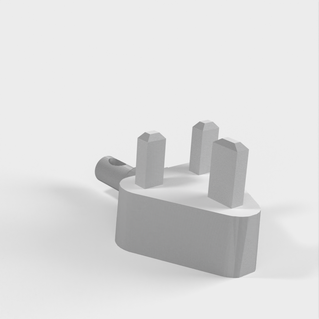 3D-Schlüsselhalter mit Power-Design