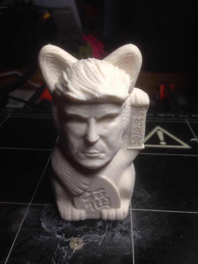 "Cat Trump: Sjov Kat og Trump Statue"