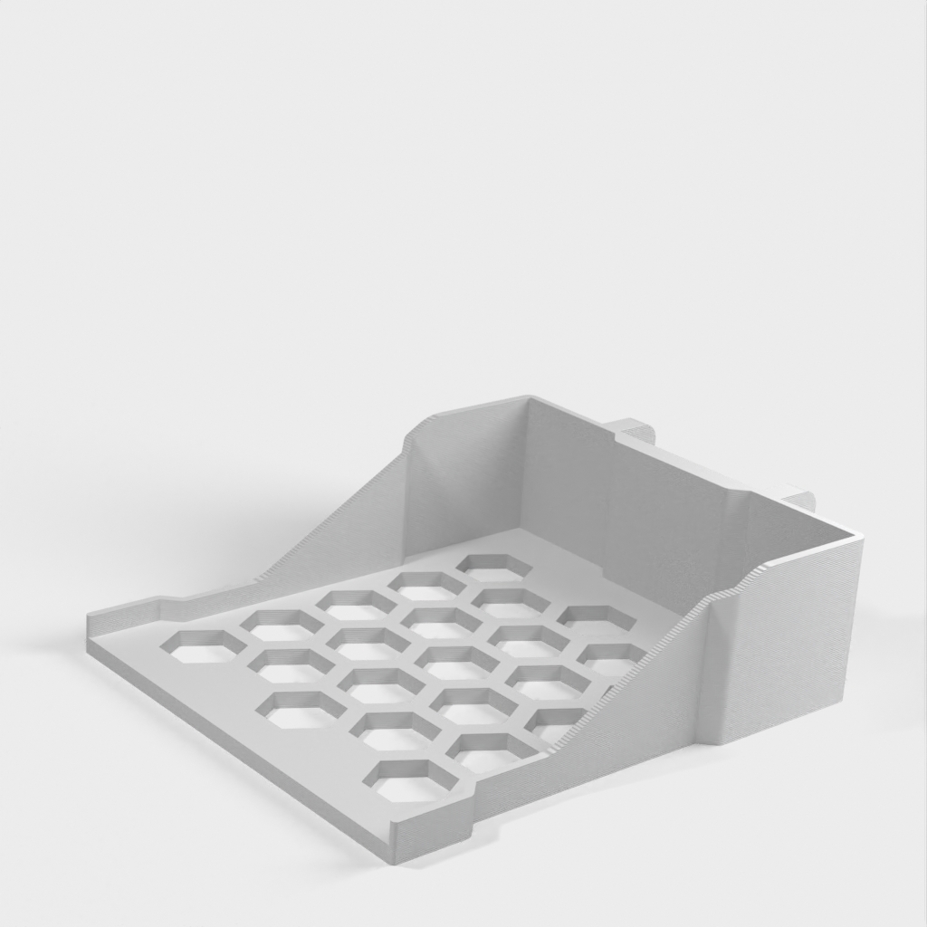 IKEA Skadis Regal für stapelbare Box