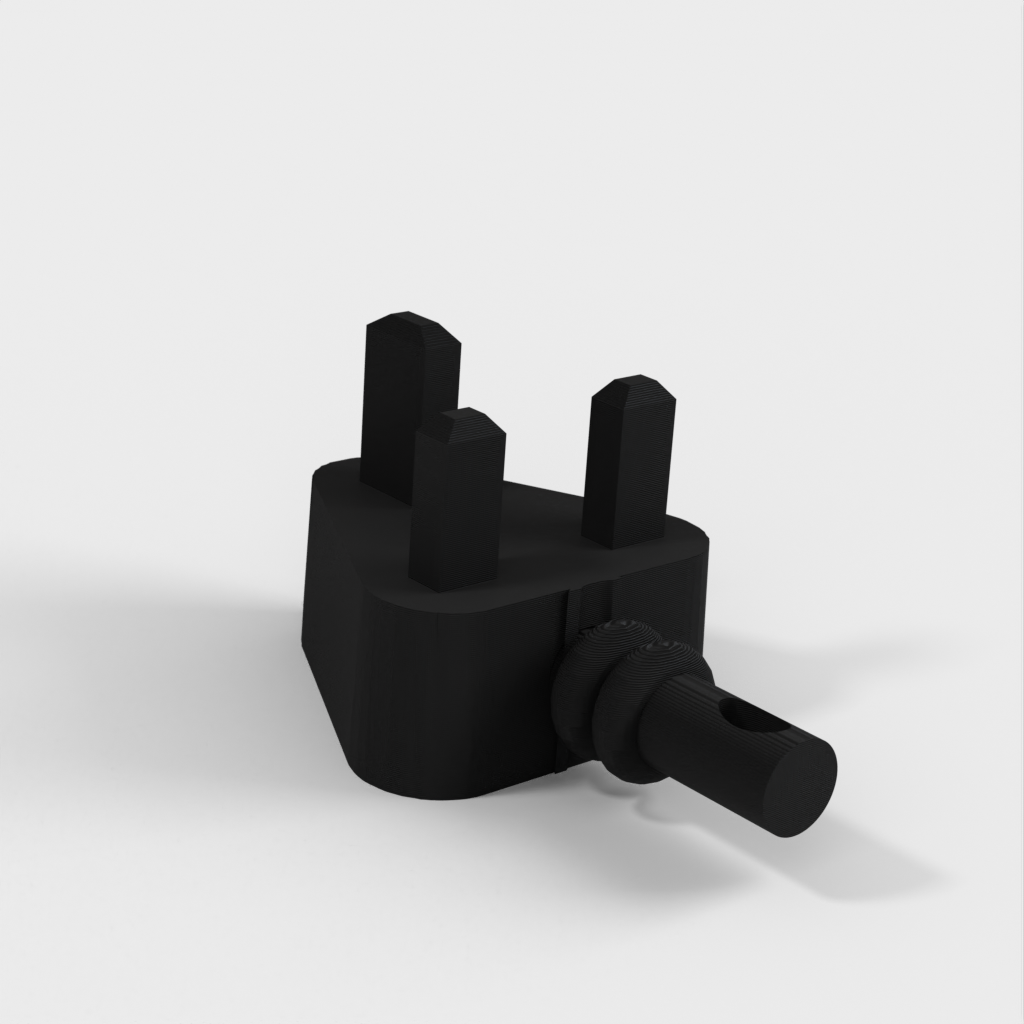 3D-Schlüsselhalter mit Power-Design