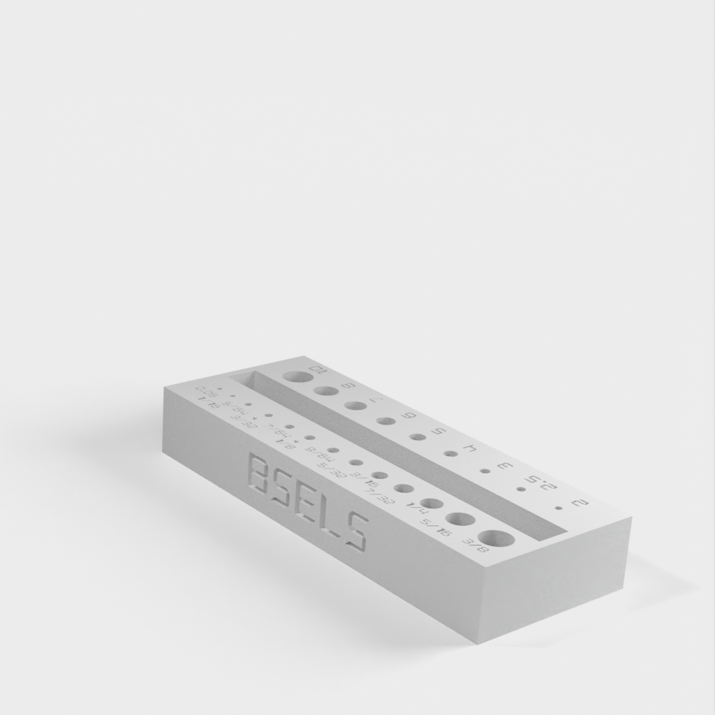 Inbus- oder Sechskantschlüssel für metrische und imperiale Modelle