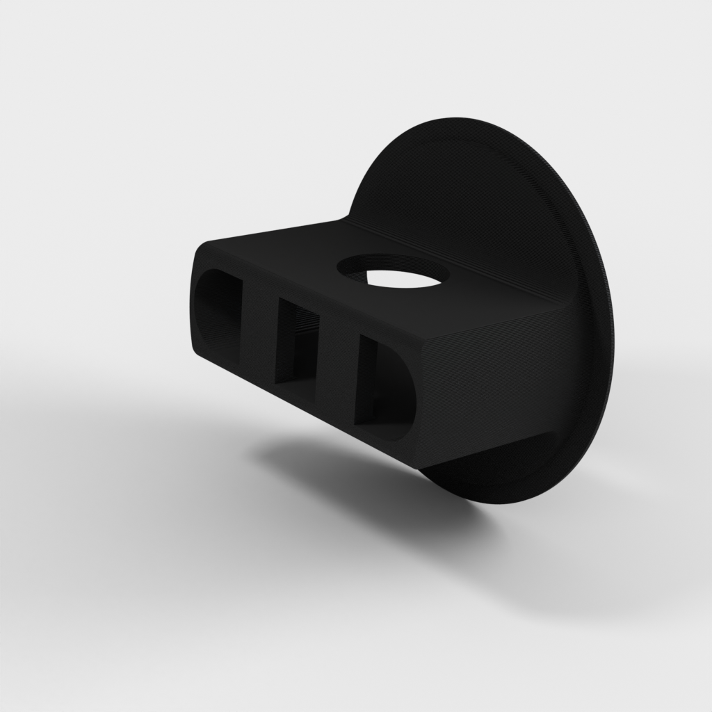 Tüllen-USB-Hub-Halter für Schreibtisch (80 mm / 3,15 Zoll)