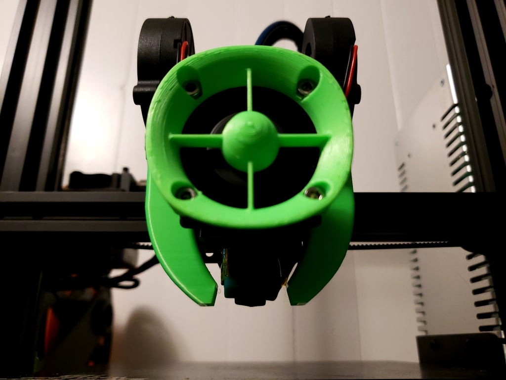Geeetech A10/A30 E3D_V6 &amp; Stock Hotend-Montagelösung