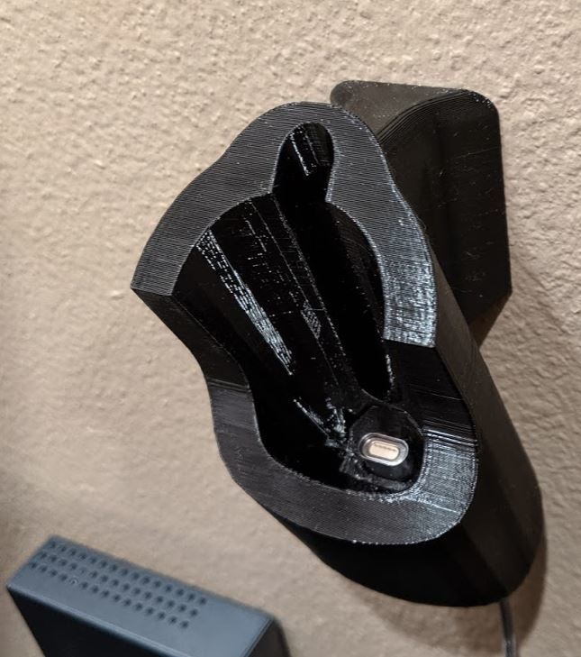 HTC Vive Vægmonteret Controllerholder med Opladningsfunktion