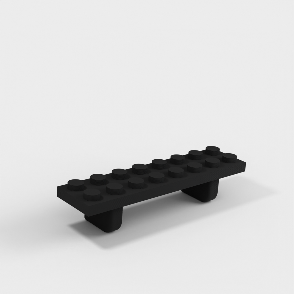 Ikea Skadis Schlüsselhaken und Lego-kompatibler Organizer