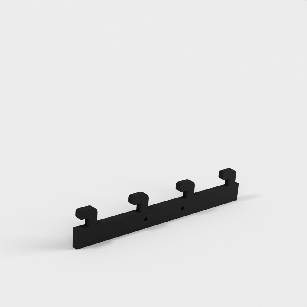 Vesa-Montagehalterung für IKEA Skadis Stecktafel (Hochleistungsversion + 100 mm x 100 mm Version)