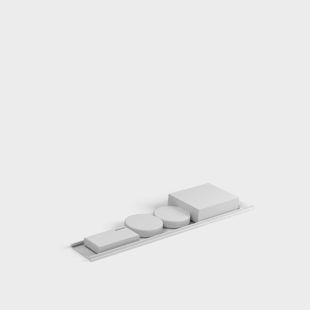 Modularer Dremel Bit-Organizer für Wand und IKEA Skadis
