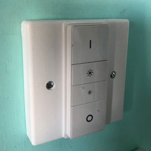 Philips Hue Abdeckung für UK-Lichtschalter mit Fernbedienungshalter