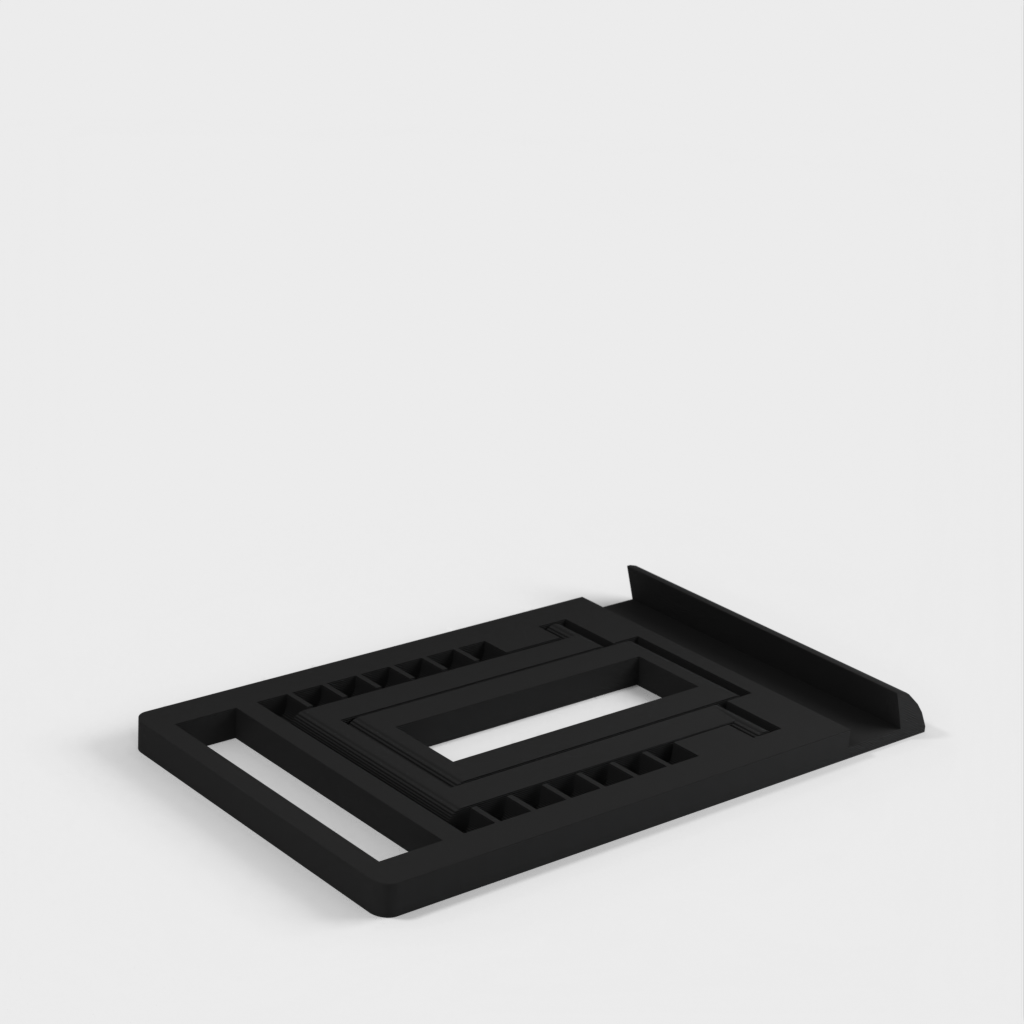 Tragbarer, zusammenklappbarer Tablet-/iPad-Ständer – verstellbare Halterung und Winkel