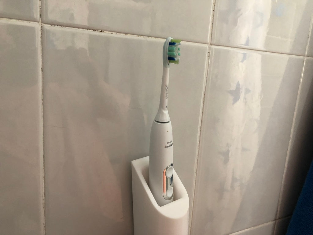 Philips Sonicare Zahnbürstenhalter mit Wandhalterung und Ladegerät