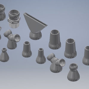Loc-Line-Anschlüsse (1/4", 1/2" und 3/4")