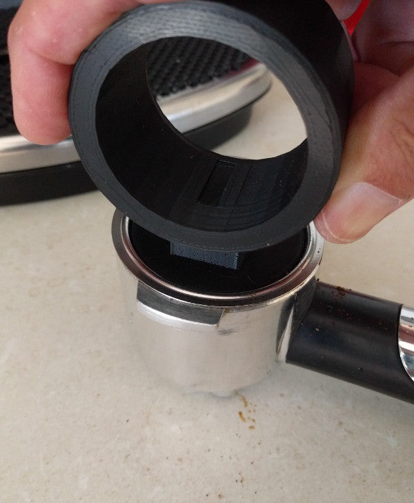 Kaffeetrichter und Tamper