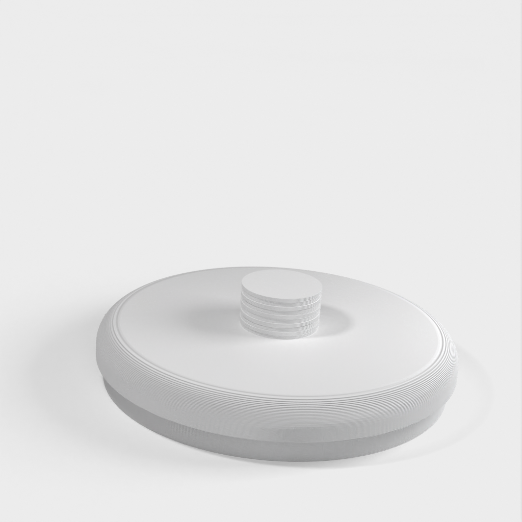 Wattestäbchenhalter aus Marmor mit PLA-Aufdruck für das Badezimmer