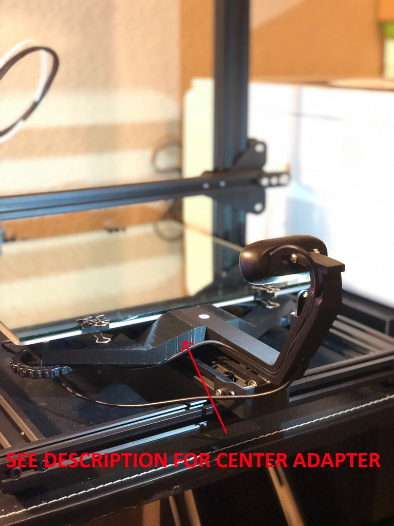 CR-10 Webcam-Halterung für Logitech C270 (VERLÄNGERTER ARM)
