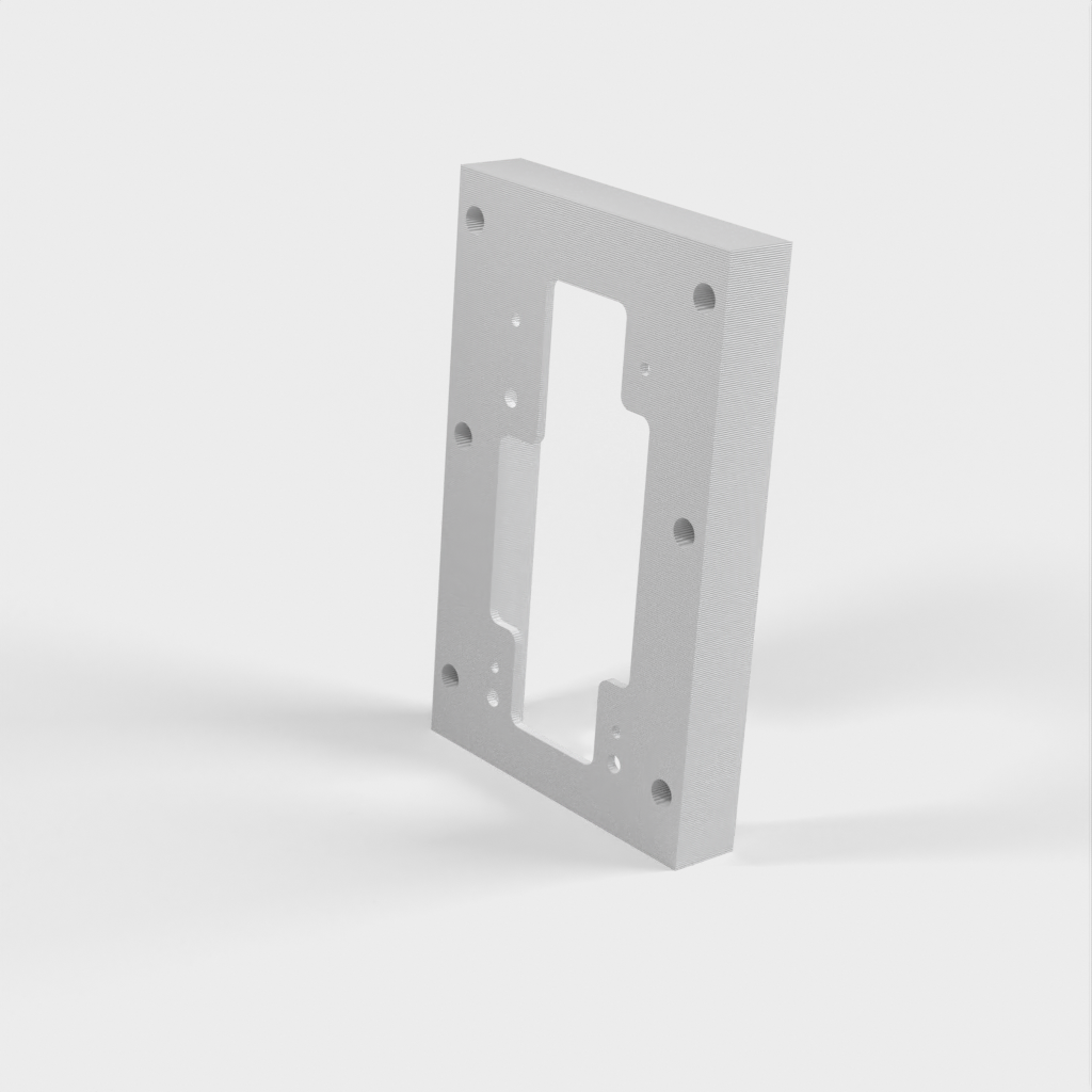 Aluminiummontiertes Ring Doorbell 2-Gehäuse für dünne Wände