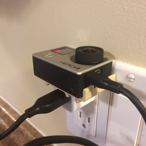 GoPro Hero4 Ladehalterung für Apple Charger
