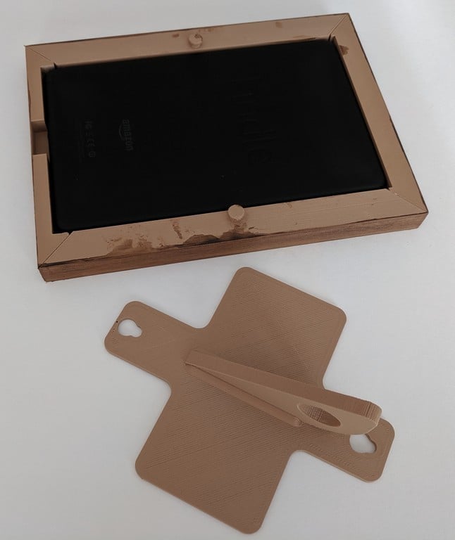 Bilderrahmen in Holzoptik für Amazon Fire Tablet 1. Generation (2011)