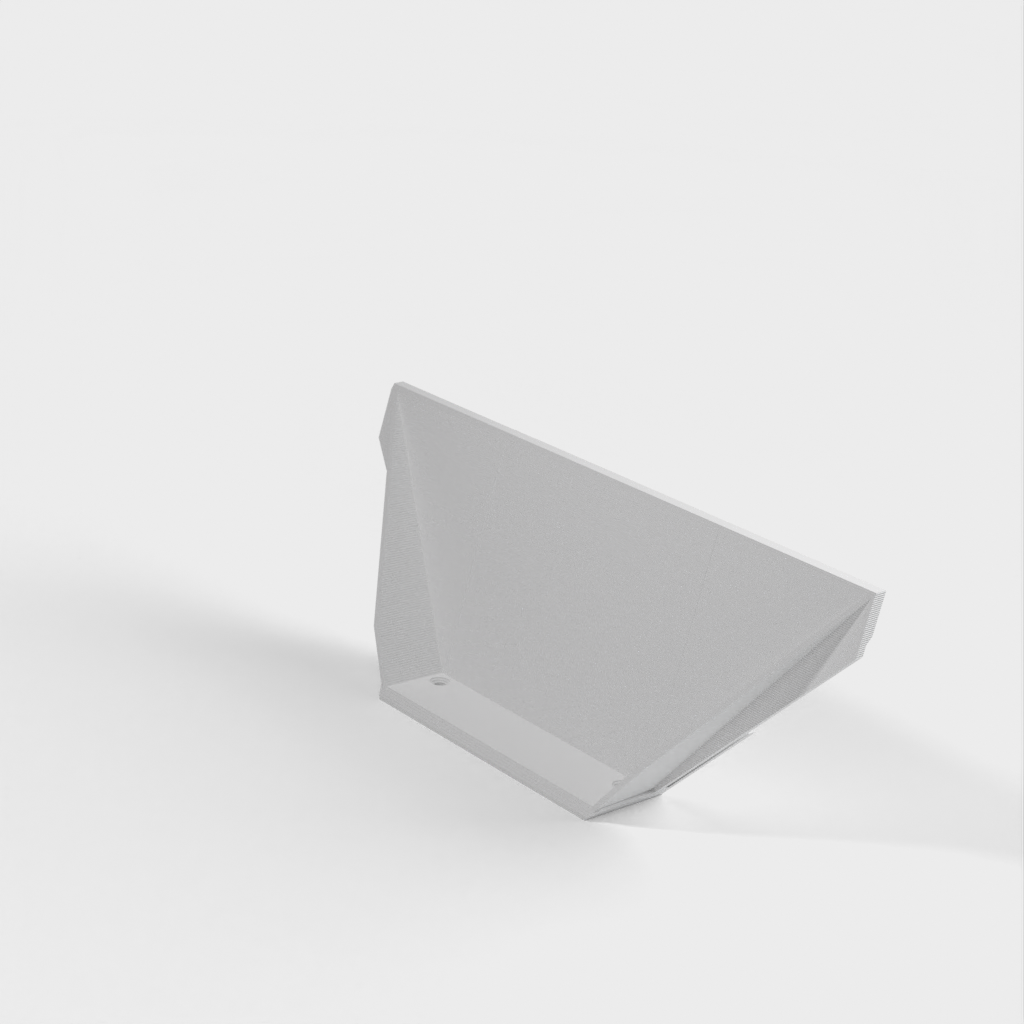 Winkelverstellbare Surface Pro-Wandhalterung mit verlängerten Seiten