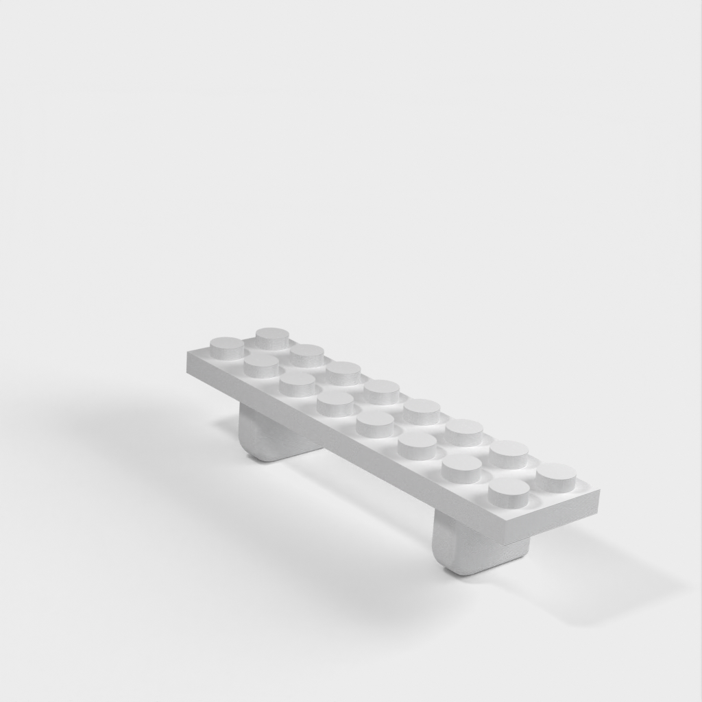 Ikea Skadis Schlüsselhaken und Lego-kompatibler Organizer