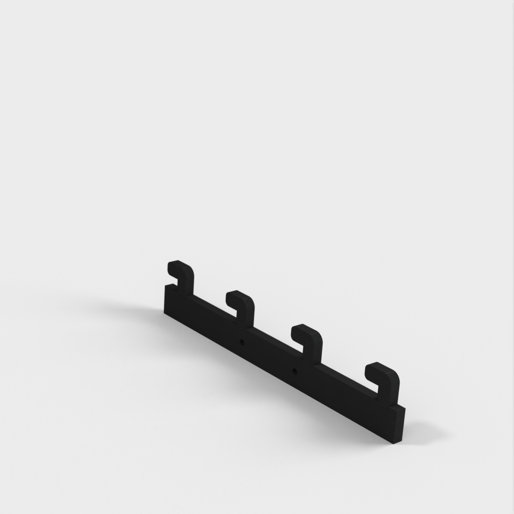 Vesa-Montagehalterung für IKEA Skadis Stecktafel (Hochleistungsversion + 100 mm x 100 mm Version)