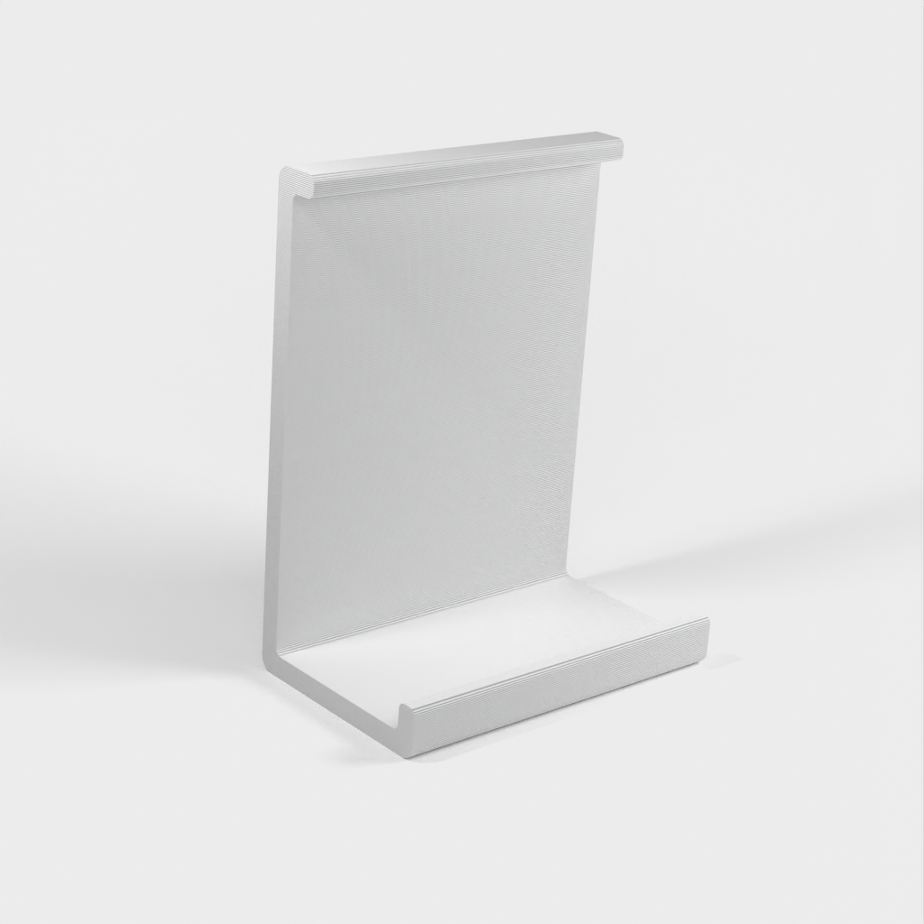 Multifunktionaler, minimalistischer Tischhalter für Handy und kleines Tablet