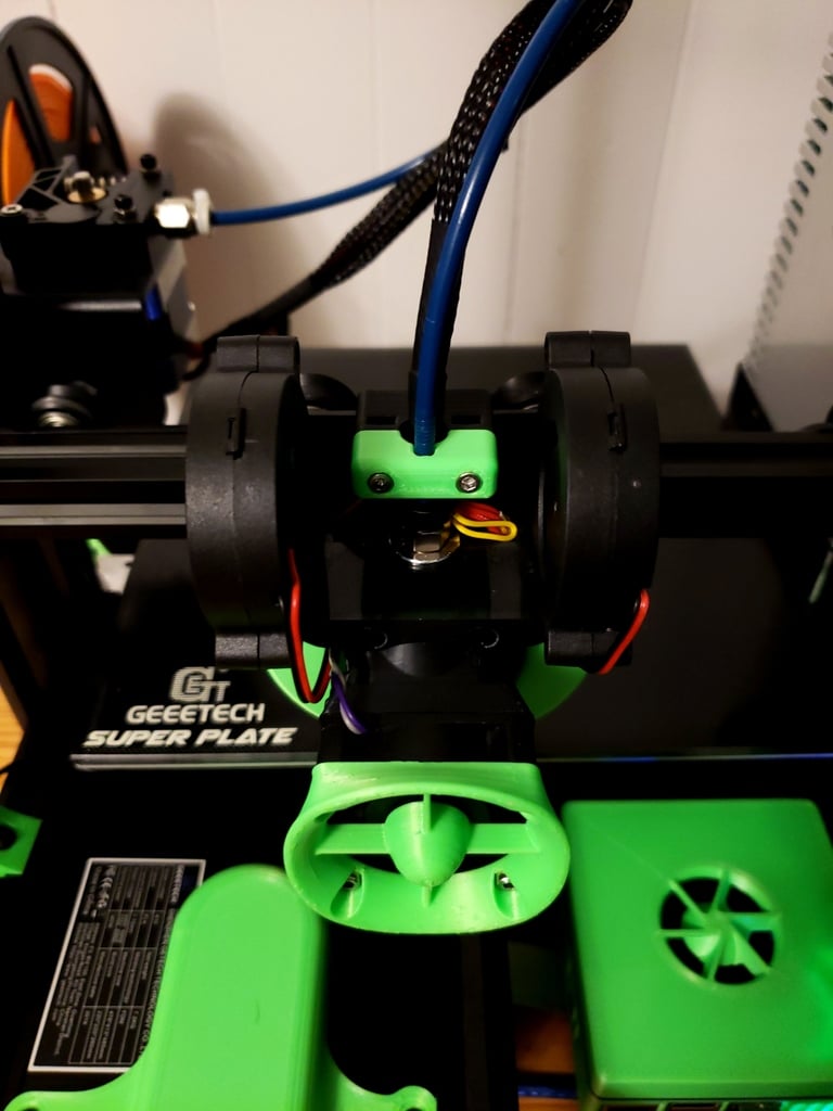 Geeetech A10/A30 E3D_V6 &amp; Stock Hotend-Montagelösung