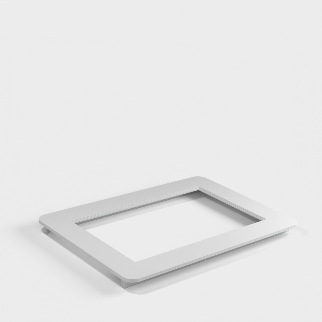 Digitaler Bilderrahmen für Kindle Fire 7 mit verstellbarem Ständer und Aluminiumfront