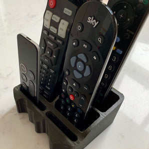 Eleganter Fernbedienungshalter für Fernseher und Smartgeräte