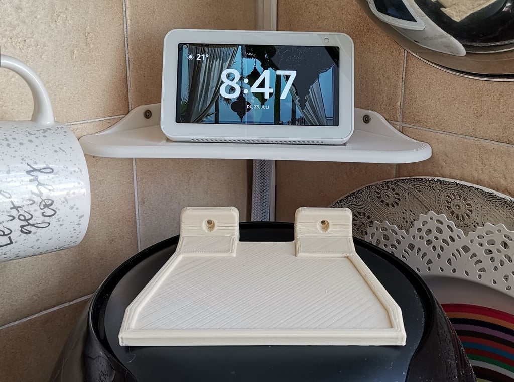 Praktisches Wandregal für Amazon Echo Show 5