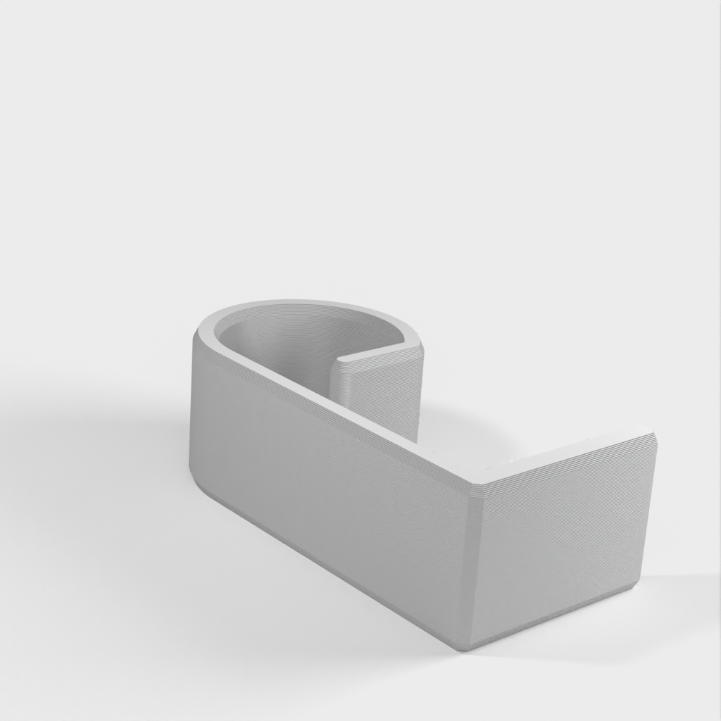 Schreibtisch-Kabelmanagement-Clip für 50-mm-Tischplatten – kompatibel mit IKEA