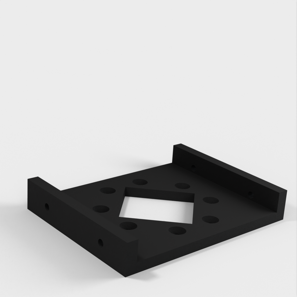 Vesa-Halterung für IKEA Skadis Stecktafel für schwere Bildschirme