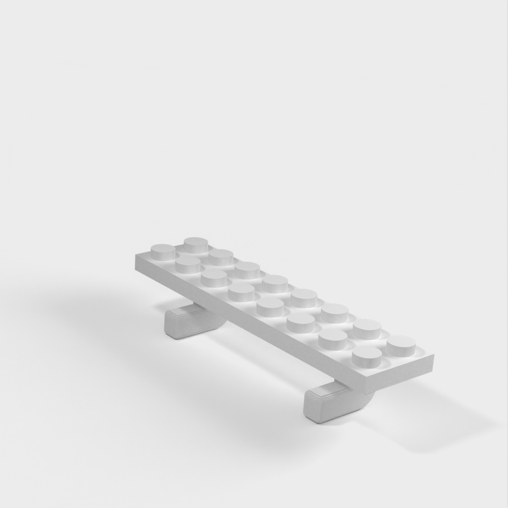 Ikea Skadis Schlüsselhaken und Lego-kompatibler Organizer