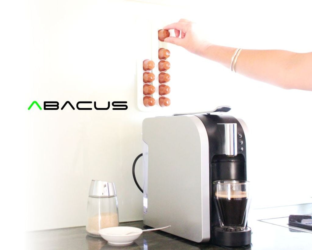 Abacus Nespresso-Kaffeekapselhalter für Wand und Schrank